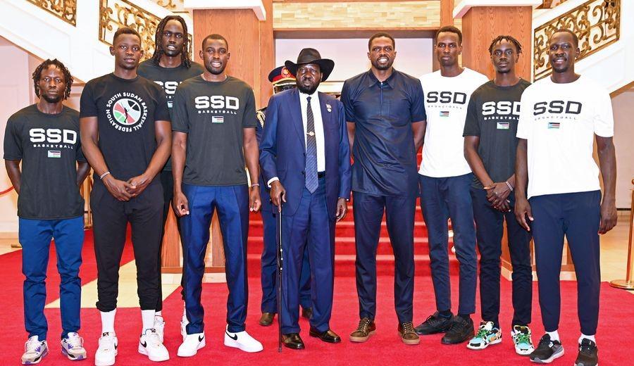 Kiir to watch Bright Stars play basketball World Cup in person Kiir to watch Bright Stars play basketball World Cup in person