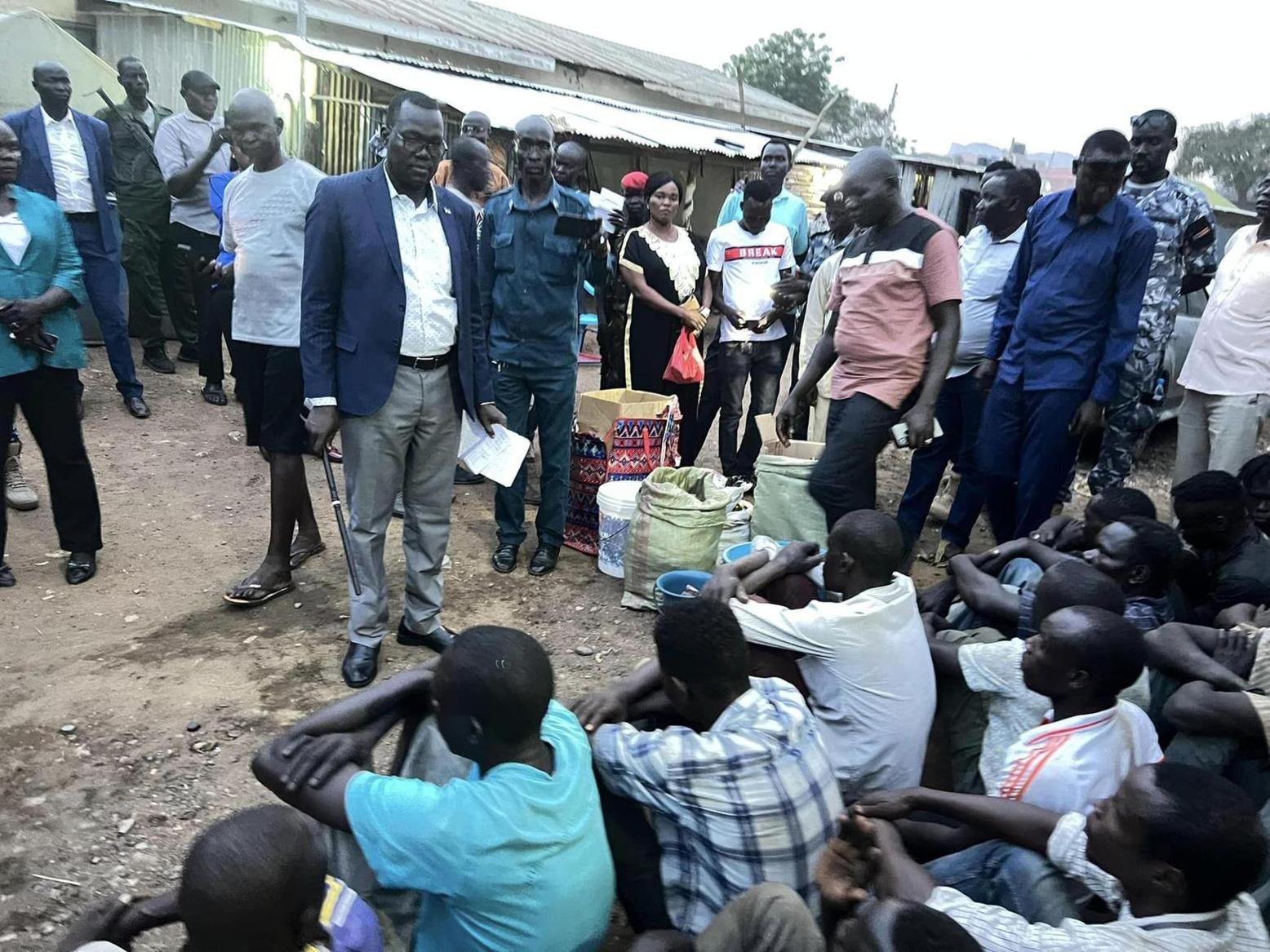 20 suspected drug dealers arrested in Juba’s Hai Mauna 20 suspected drug dealers arrested in Juba’s Hai Mauna