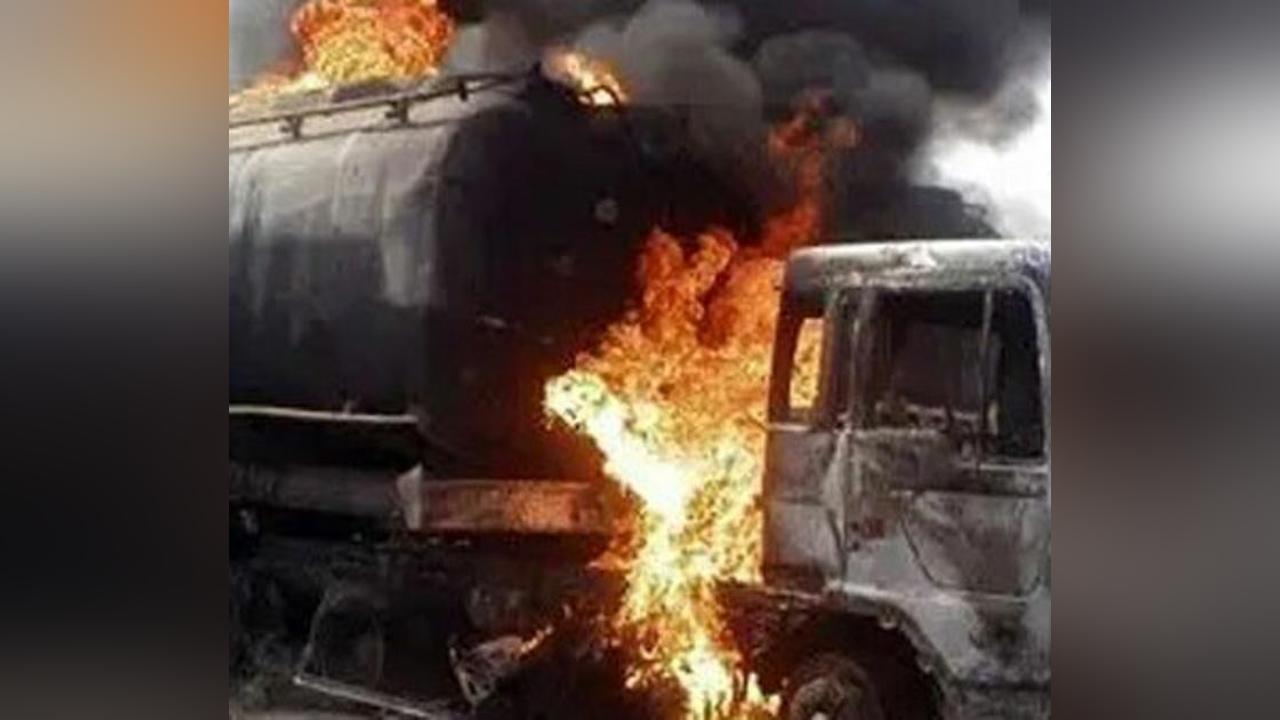 No one hurt as fuel tanker catches fire in Cueibet No one hurt as fuel tanker catches fire in Cueibet