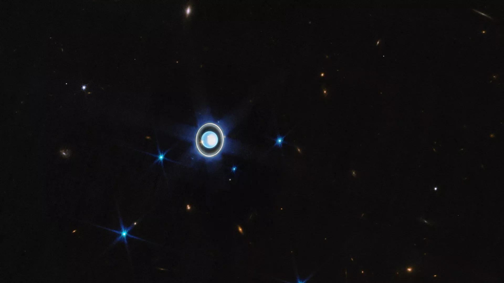 Webb Telescope Reveals 'Hidden' Rings Around Uranus Webb Telescope Reveals 'Hidden' Rings Around Uranus