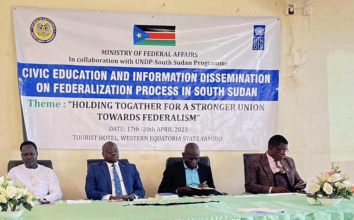 Gov’t sensitizes public on Federalism in Yambio Gov’t sensitizes public on Federalism in Yambio