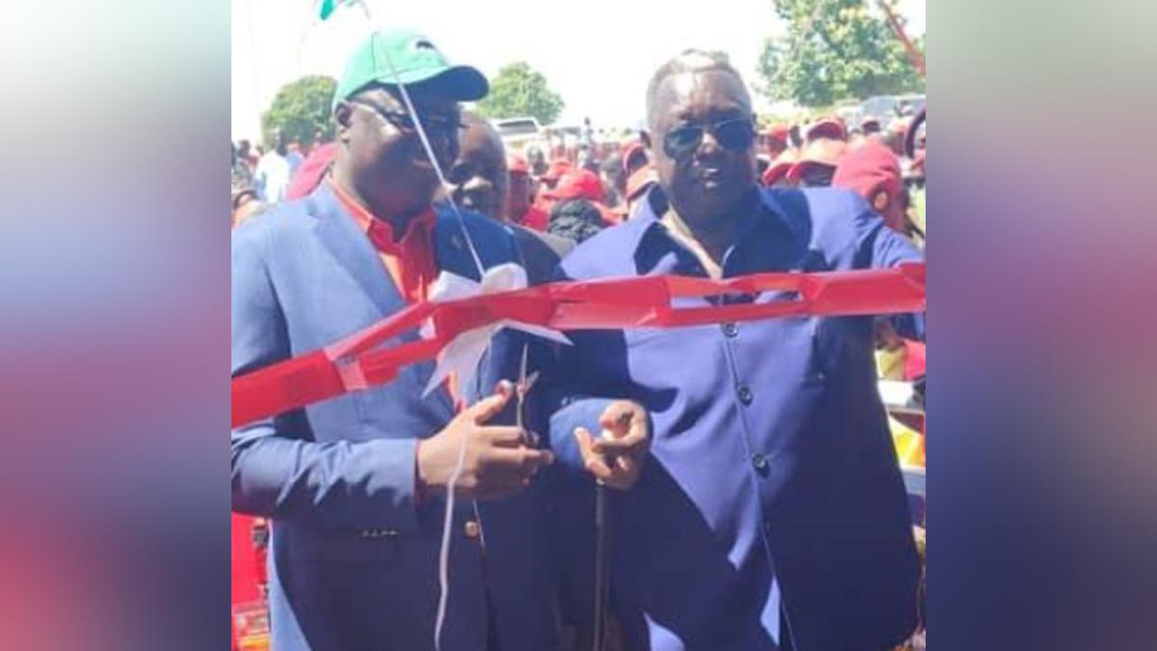Governor Adil inaugurates Lainya County headquarters building Governor Adil inaugurates Lainya County headquarters building