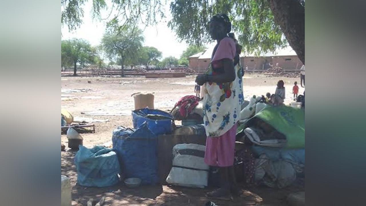 Returnees in need of aid in Manyo Returnees in need of aid in Manyo