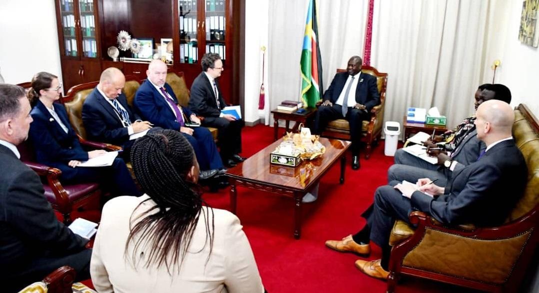Machar, Troika envoys discuss expeditious implementation of peace deal Machar, Troika envoys discuss expeditious implementation of peace deal