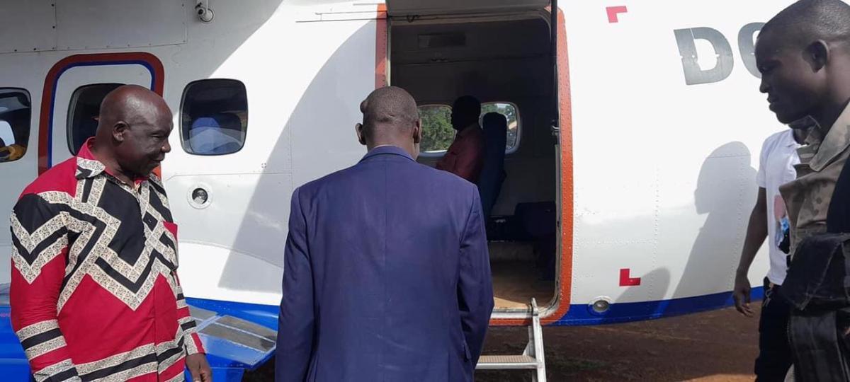 Governor Futuyo leaves Yambio for Juba to appear before lawmakers Governor Futuyo leaves Yambio for Juba to appear before lawmakers
