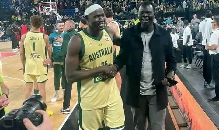 Duop faces criticism for choosing Australia over S. Sudan in basketball Duop faces criticism for choosing Australia over S. Sudan in basketball