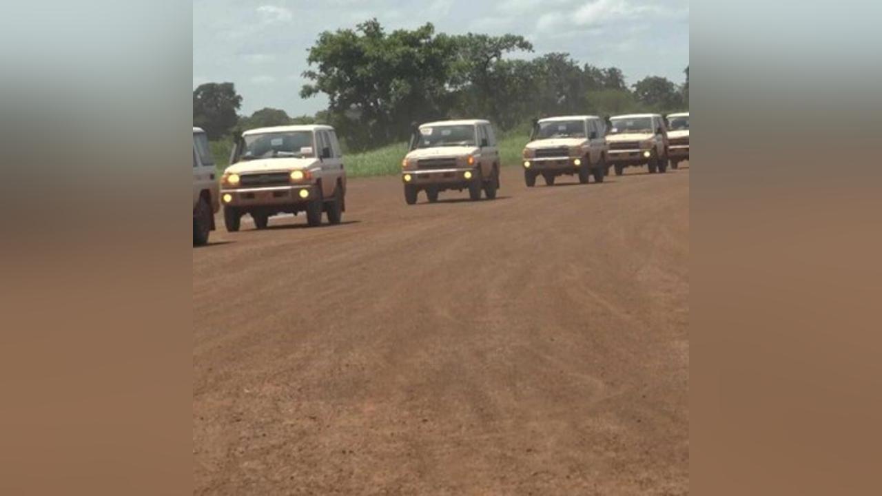 N. Bahr el Ghazal govt distributes new vehicles to officials N. Bahr el Ghazal govt distributes new vehicles to officials