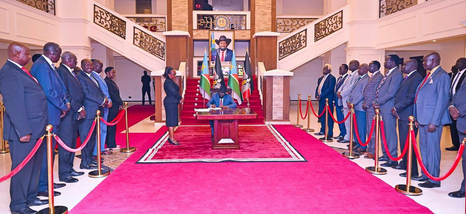 President Kiir assents to National Elections Act 2023 President Kiir assents to National Elections Act 2023