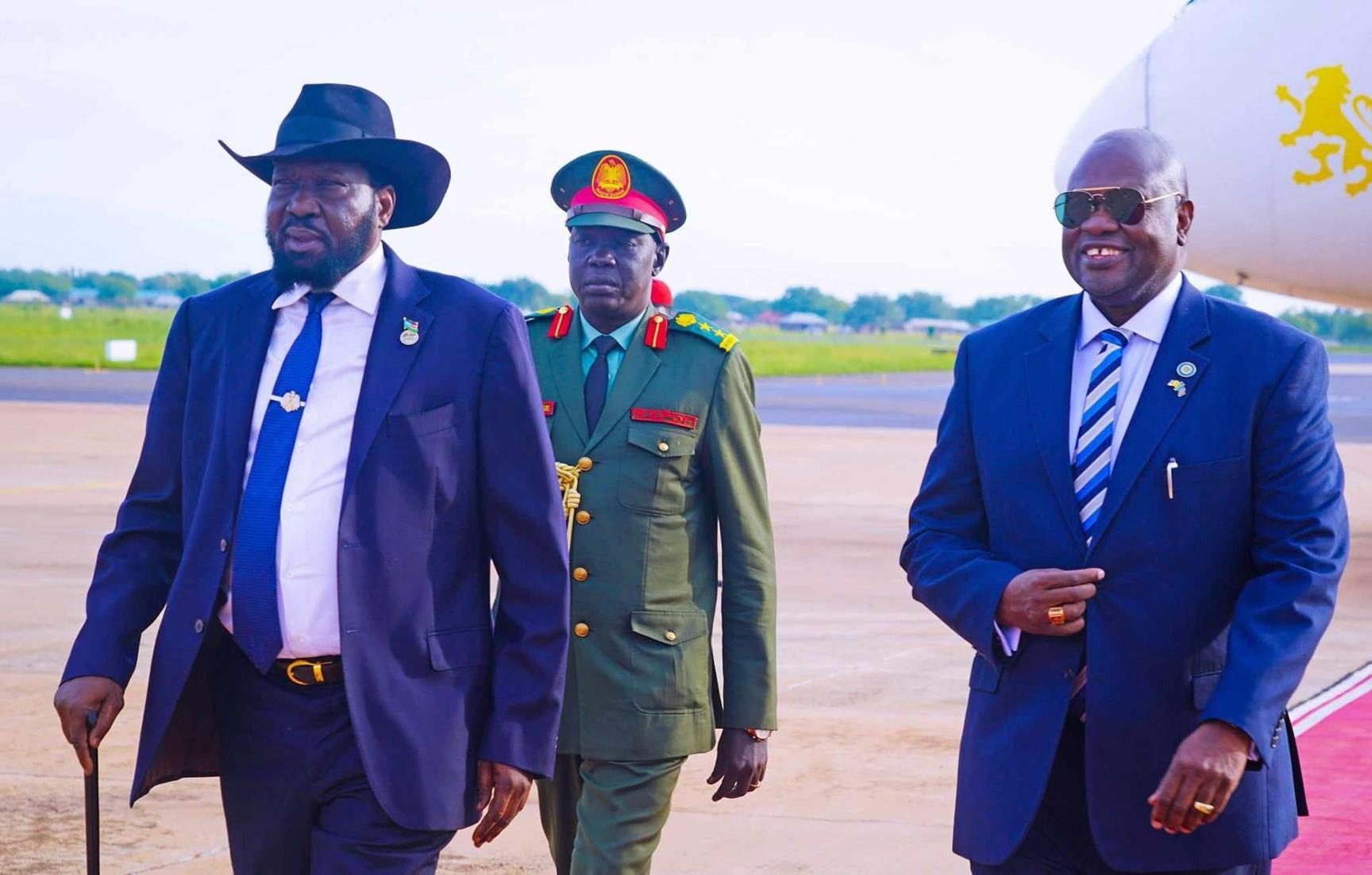 President Kiir returns from Russia President Kiir returns from Russia