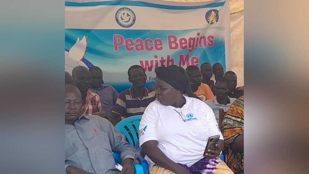 UNMISS conducts peace awareness campaign in Mapel UNMISS conducts peace awareness campaign in Mapel