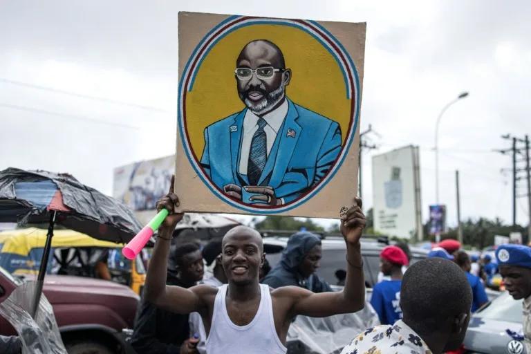 Liberia’s football superstar president runs for re-election Liberia’s football superstar president runs for re-election