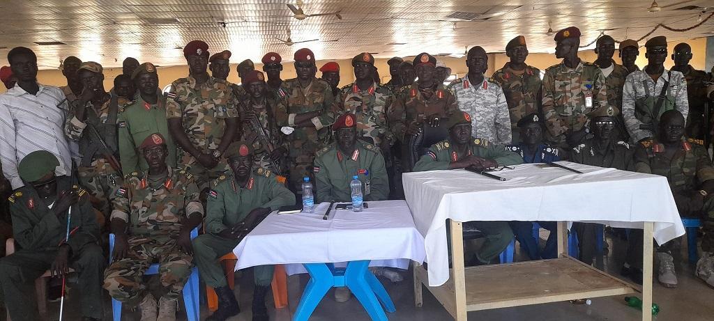 SPLA-IO generals gather in Bentiu to counteract defection of top commander SPLA-IO generals gather in Bentiu to counteract defection of top commander