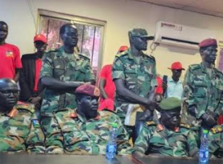 Unity State SPLA-IO Generals switch allegiance to SPLM party Unity State SPLA-IO Generals switch allegiance to SPLM party