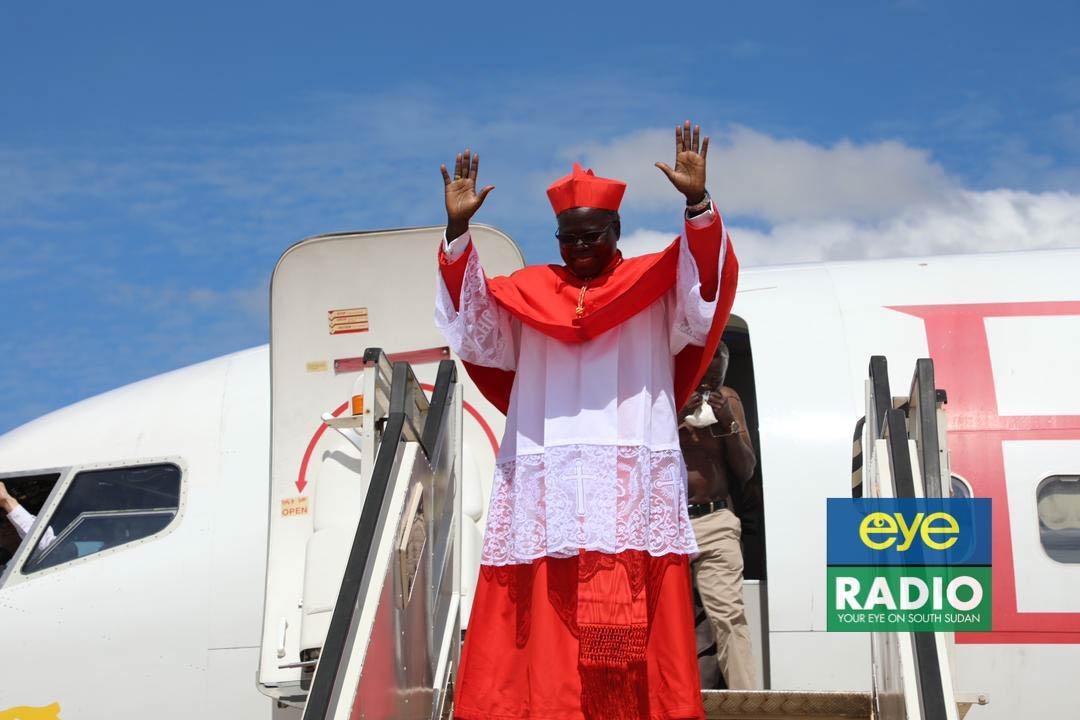 Cardinal Ameyu preaches ‘end to division’ as he returns from Rome Cardinal Ameyu preaches ‘end to division’ as he returns from Rome