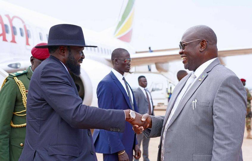 Kiir flies to Egypt for bilateral talks with El Sisi Kiir flies to Egypt for bilateral talks with El Sisi