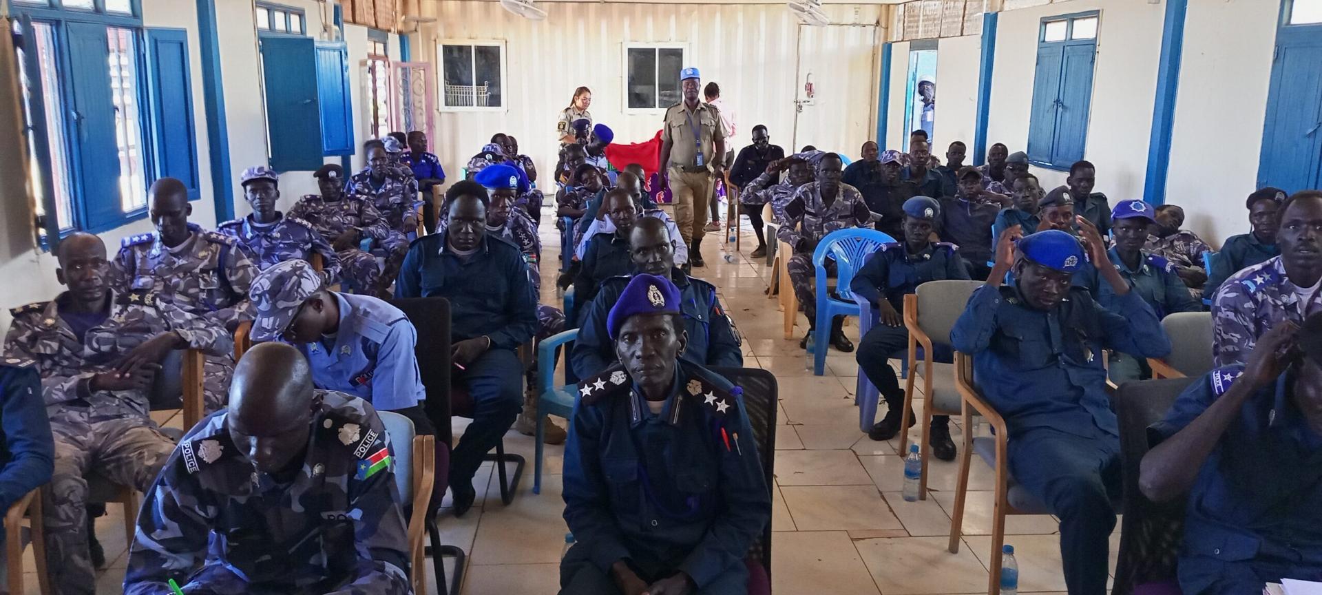 60 police officers trained on criminal investigation in Unity State 60 police officers trained on criminal investigation in Unity State