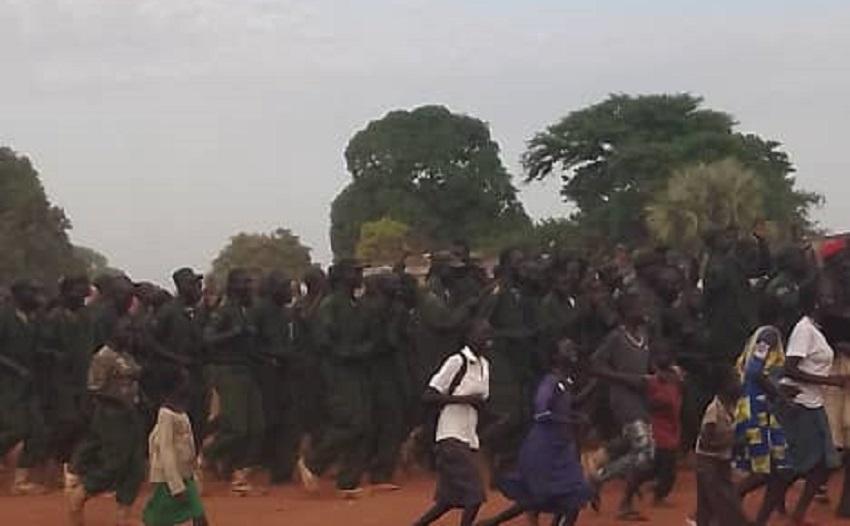 SSPDF training thousands of recruits in Northern Bahr el Ghazal SSPDF training thousands of recruits in Northern Bahr el Ghazal