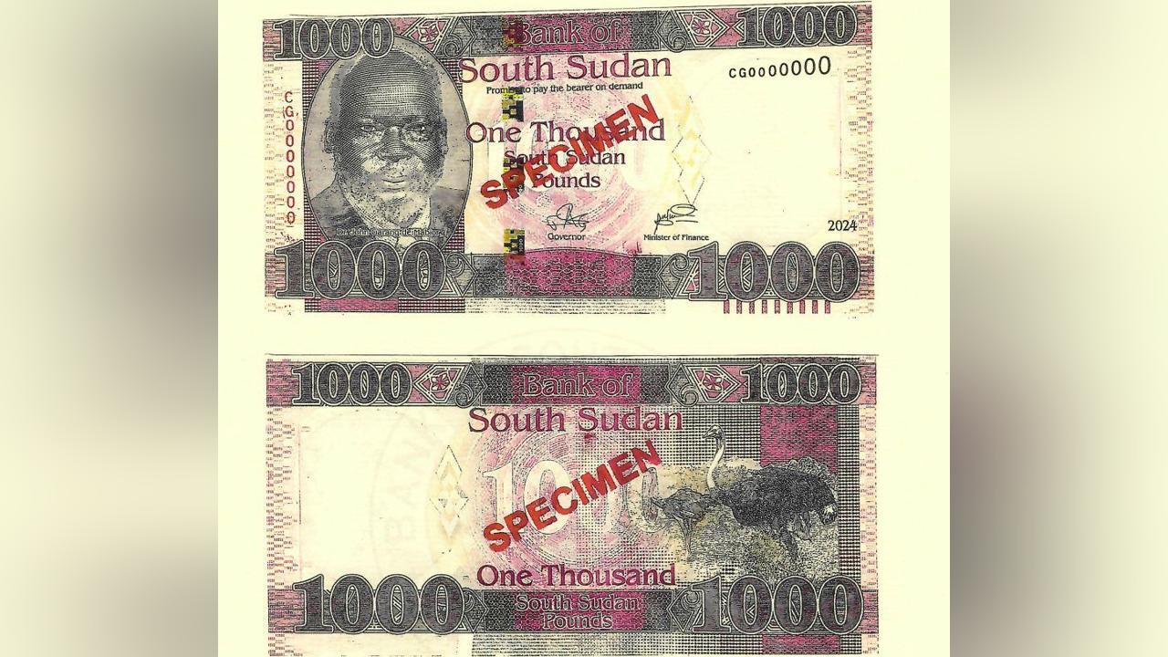 BoSS prints banknotes with new currency name ‘South Sudan pound’ BoSS prints banknotes with new currency name ‘South Sudan pound’