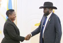 President Kiir and Speaker Kumba Discuss Budget Plans President Kiir and Speaker Kumba Discuss Budget Plans