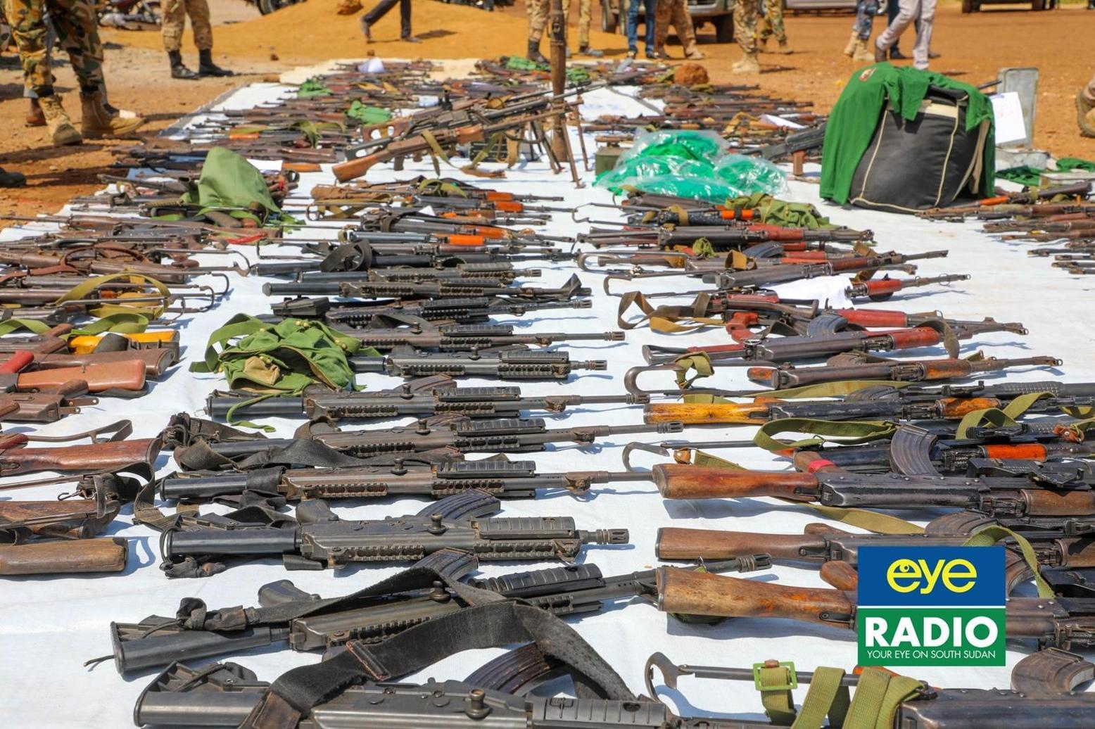 Authorities Confiscate Over 200 Firearms in Juba Authorities Confiscate Over 200 Firearms in Juba