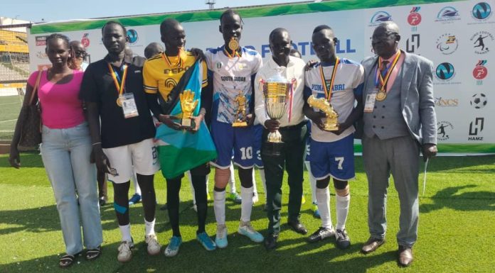 History made: Blind football team wins first African title History made: Blind football team wins first African title