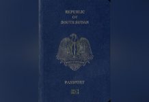 South Sudan Passport Ranks 97th Globally in 2025 South Sudan Passport Ranks 97th Globally in 2025