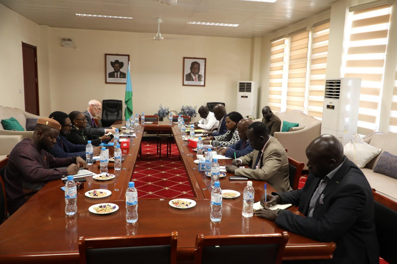 South Sudan, UNMISS discuss downsizing plan South Sudan, UNMISS discuss downsizing plan