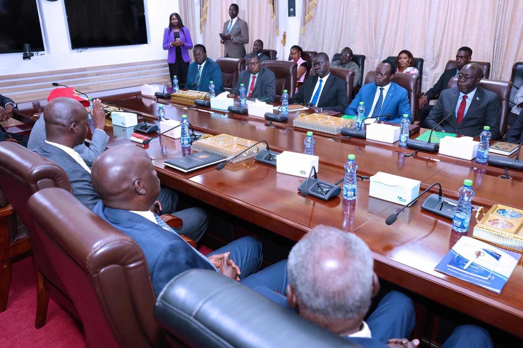 New Officials Sworn In as Kiir Urges Service Unity New Officials Sworn In as Kiir Urges Service Unity