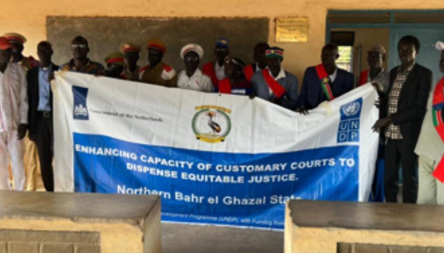 Training for Traditional Court Leaders in N. Bahr el Ghazal Training for Traditional Court Leaders in N. Bahr el Ghazal