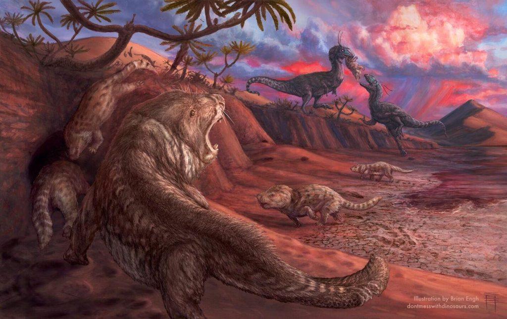 Low Water Levels Expose Jurassic Mammal Fossils Low Water Levels Expose Jurassic Mammal Fossils
