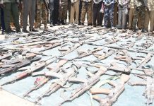 Tonj North Youth Surrender Over 3000 Guns After Airstrike Tonj North Youth Surrender Over 3000 Guns After Airstrike