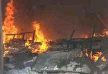 Fire Destroys 88 Shops and Kills Refugee Man at Camp Fire Destroys 88 Shops and Kills Refugee Man at Camp