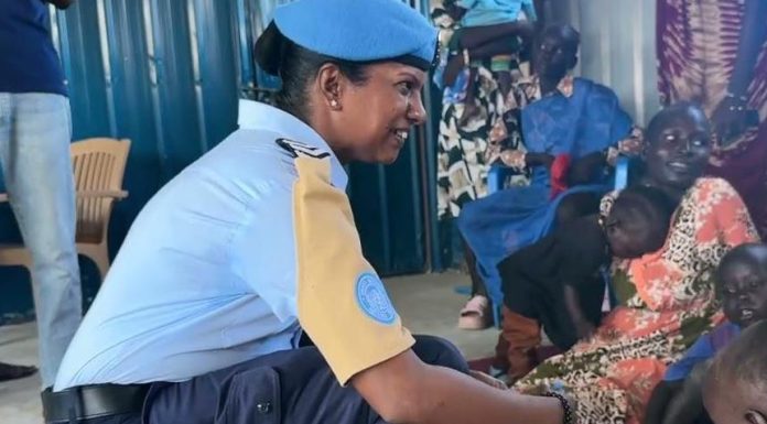 Fijian Officer Protects Vulnerable in South Sudan Fijian Officer Protects Vulnerable in South Sudan