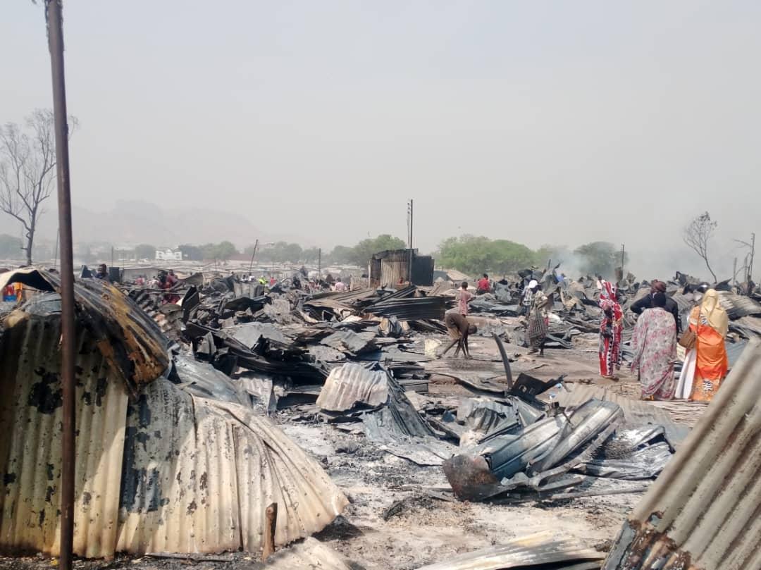 Traders Respond to Devastating Custom Market Blaze Traders Respond to Devastating Custom Market Blaze