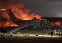 Military Aircraft Crashes in Port Sudan Killing Crew Military Aircraft Crashes in Port Sudan Killing Crew