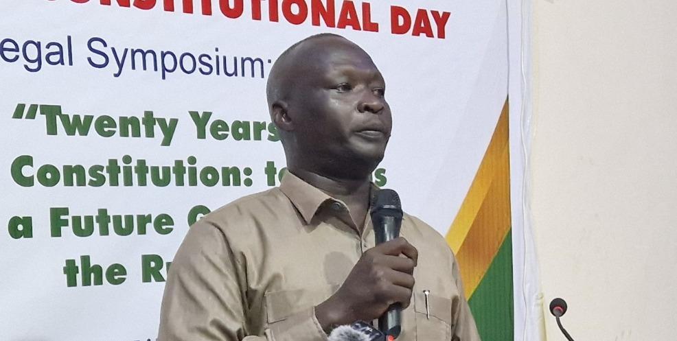 Legal Expert Critiques South Sudan's Outdated Constitution Legal Expert Critiques South Sudan's Outdated Constitution