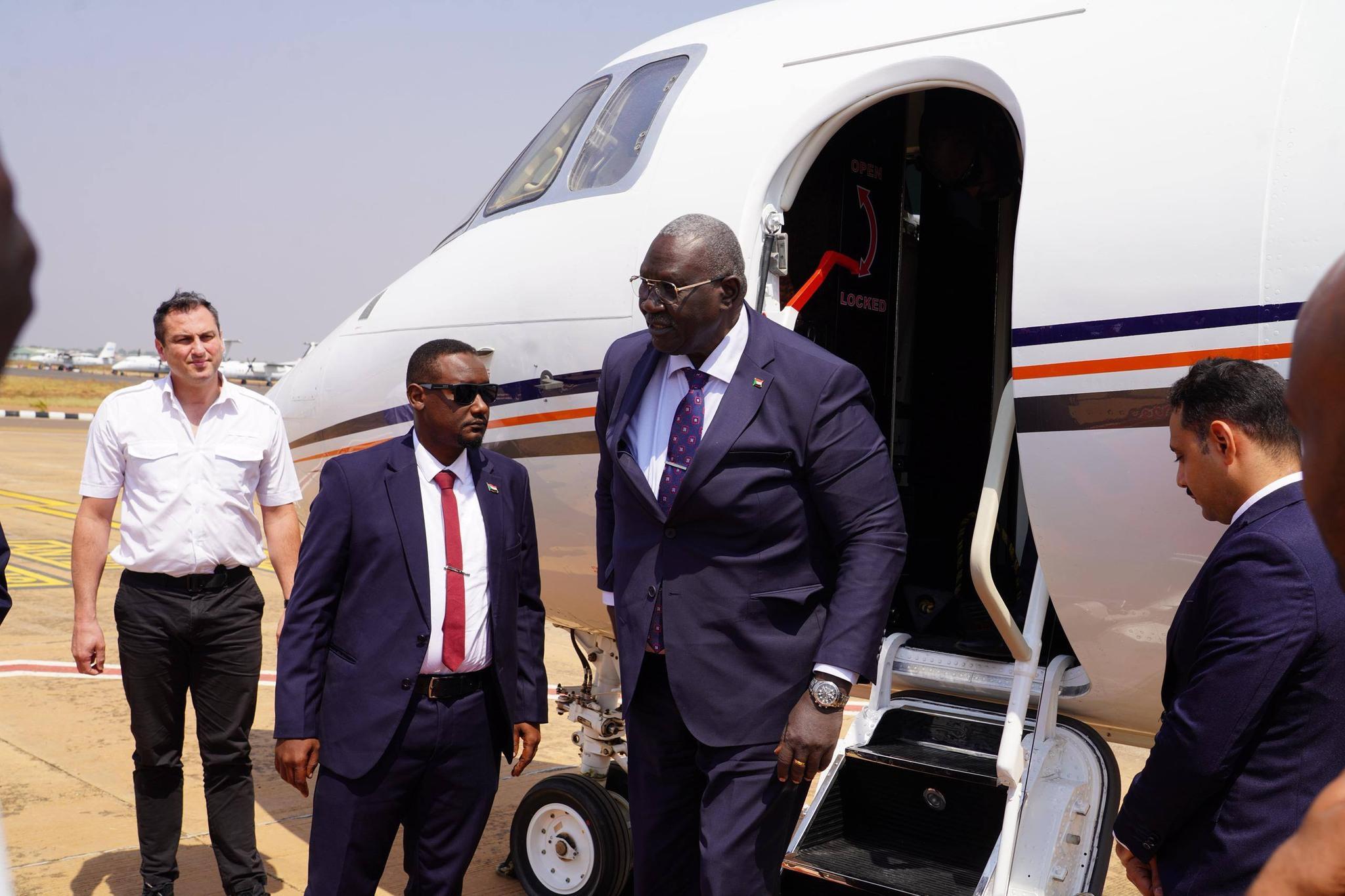Sudan’s Deputy President Malik Agar arrives in juba for high-level bilateral talks Sudan’s Deputy President Malik Agar arrives in juba for high-level bilateral talks