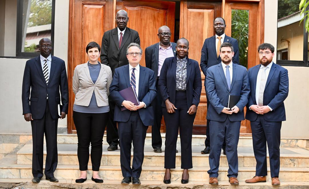 U.S high-level delegation calls for peace as prerequisite for investment during Juba talks U.S high-level delegation calls for peace as prerequisite for investment during Juba talks