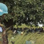 UN peacekeepers set up temporary base in Duk UN peacekeepers set up temporary base in Duk