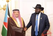 President Kiir receives message from Saudi King on bilateral ties President Kiir receives message from Saudi King on bilateral ties