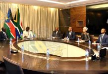 S Sudan S Africa Discuss C5 Resolution on Elections S Sudan S Africa Discuss C5 Resolution on Elections