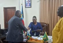 Ex-Central Equatoria Finance Minister Transfers Office Ex-Central Equatoria Finance Minister Transfers Office