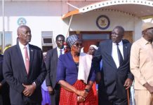 VP Nyandeng and Kuol Manyang Honor Bishop Garang VP Nyandeng and Kuol Manyang Honor Bishop Garang