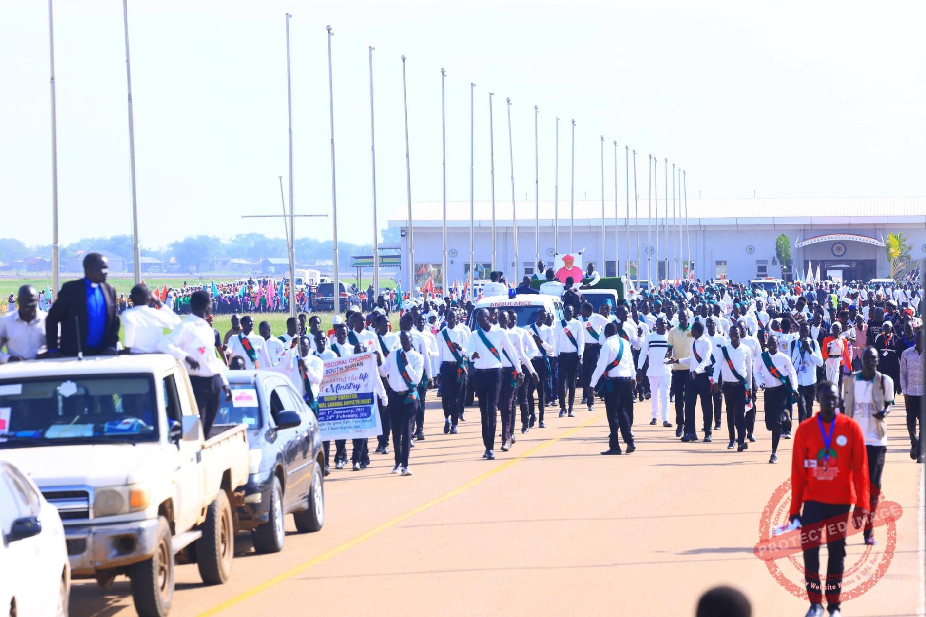 Remains of Bishop Nathaniel accorded grand reception in Juba Remains of Bishop Nathaniel accorded grand reception in Juba