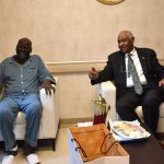 Sudan Ambassador Visits Dr Lam Akol in Hospital Sudan Ambassador Visits Dr Lam Akol in Hospital