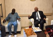 Sudan Ambassador Visits Dr Lam Akol in Hospital Sudan Ambassador Visits Dr Lam Akol in Hospital