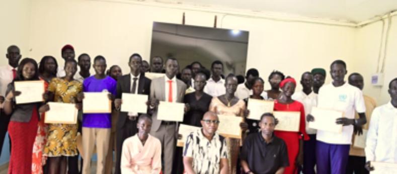 32 Students Graduate With Computer Skills In Rumbek 32 Students Graduate With Computer Skills In Rumbek