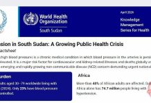 Hypertension Rising as Silent Killer in South Sudan Hypertension Rising as Silent Killer in South Sudan