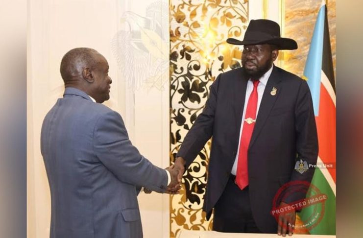 Kiir Briefed on Investment Prospects After IMF Meetings Kiir Briefed on Investment Prospects After IMF Meetings