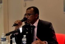 الدقير يدعو لعدم الاستعجال للتحول الديمقراطي عمر الدقير - قيادي في قوى الحرية والتغيير